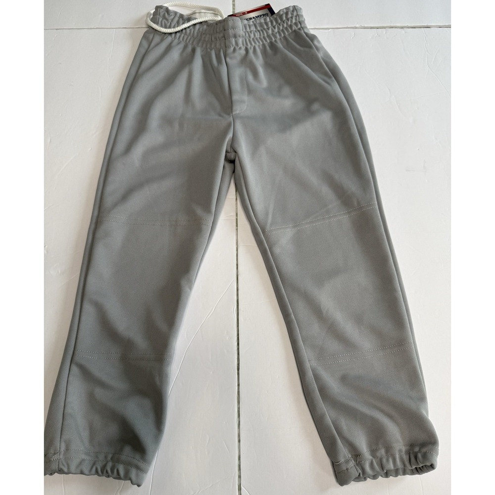 NWT Champro Boys Baseball Pants Sz M Gray